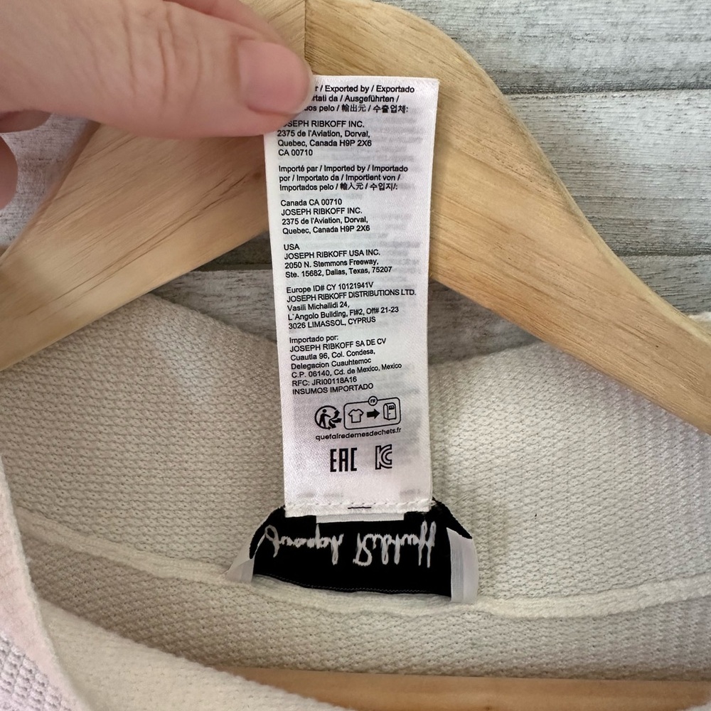 Joseph Ribkoff Cream Knit Sweater - Picture 5 of 6